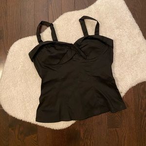 Black tank top XL